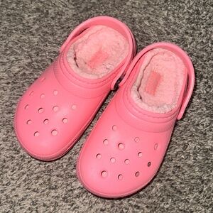 Pink girls Crocs